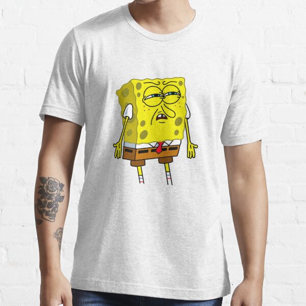 Spongebob meme face Essential T-Shirt for Sale by L1sercool