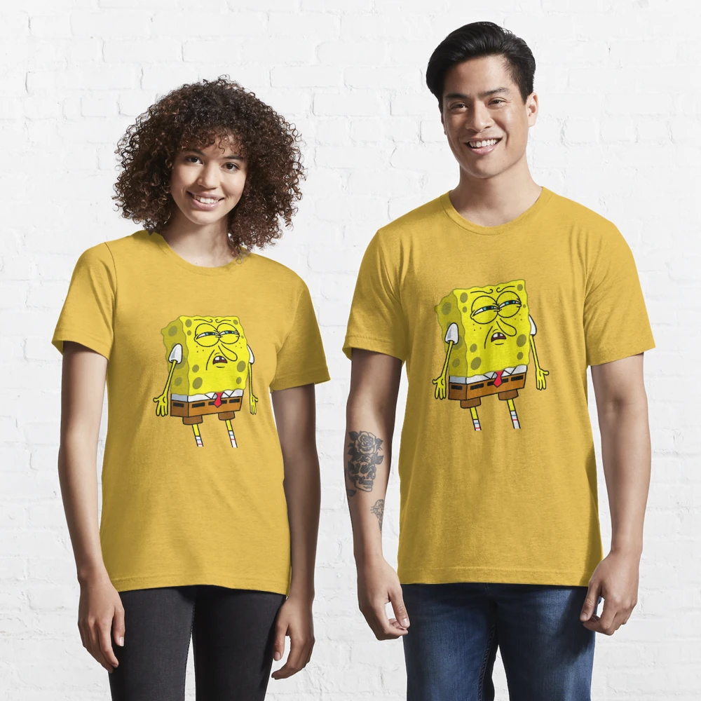 Spongebob meme face Essential T-Shirt for Sale by L1sercool