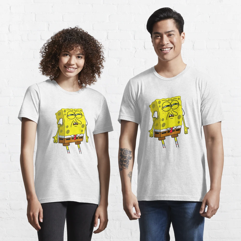 Spongebob meme face Essential T-Shirt for Sale by L1sercool