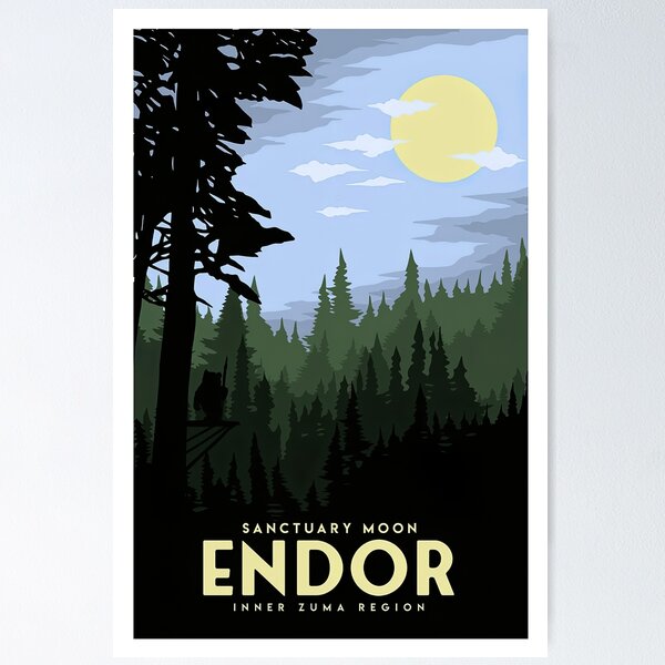 Aperçu de l'œuvre Endor Travel créée et vendue par lehmannneubauer.