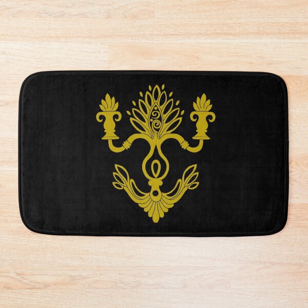 Item preview, Mirlam version 2 gold with black outline on black designed and sold by Encie-Designs.