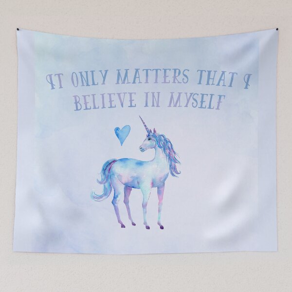 Item preview, It Only Matters That I Believe In Myself designed and sold by BunnyThePainter.