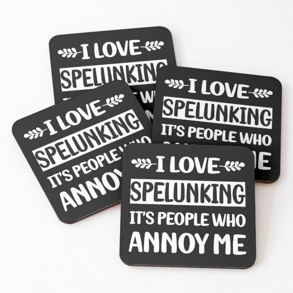 Item preview, People Annoy Me Spelunking Spelunker Speleology designed and sold by revieroklagmano.