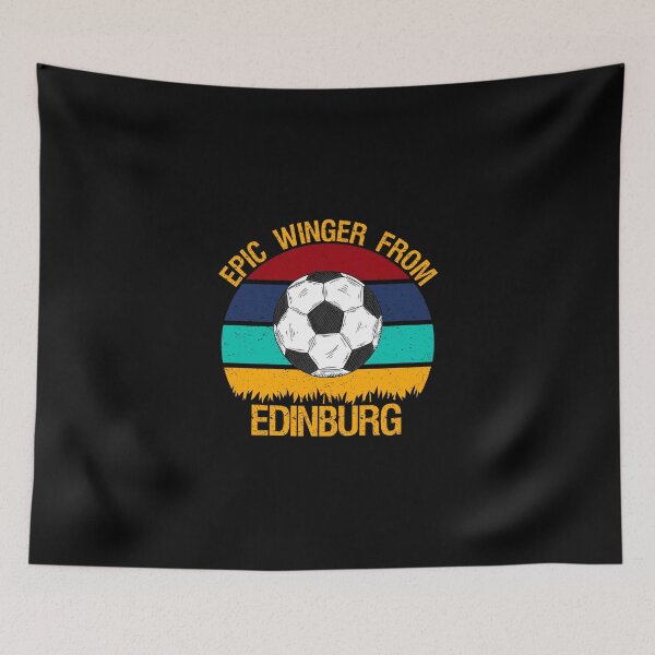 Item preview, Epic Winger From Edinburg Vintage Soccer Sticker designed and sold by gloria1os.