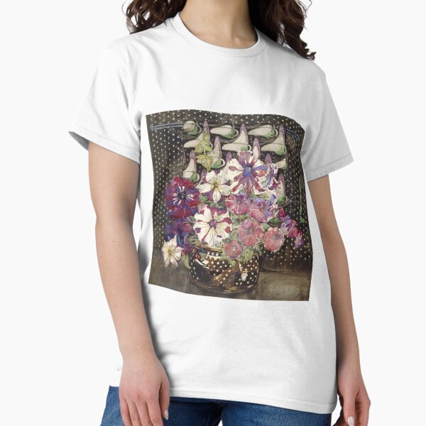 Item preview,  Petunias - Charles Rennie Mackintosh 1916 designed and sold by Vintage Designs +.