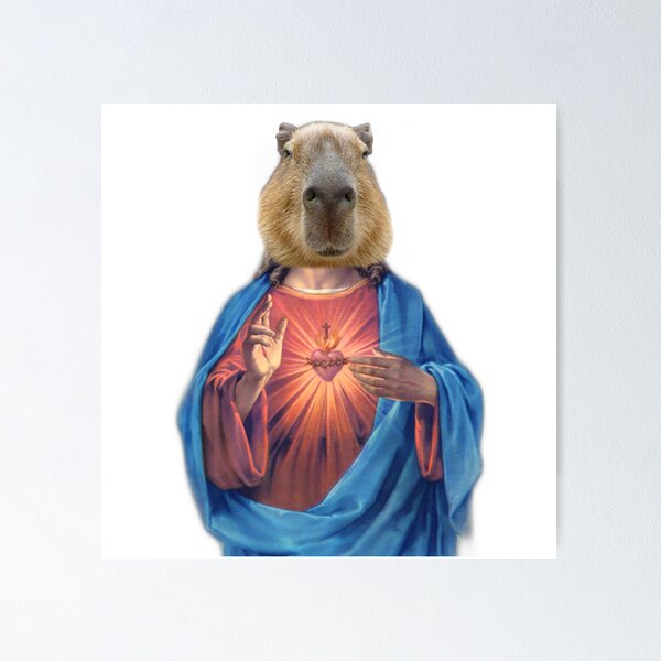 Capybara Meme Posters for Sale