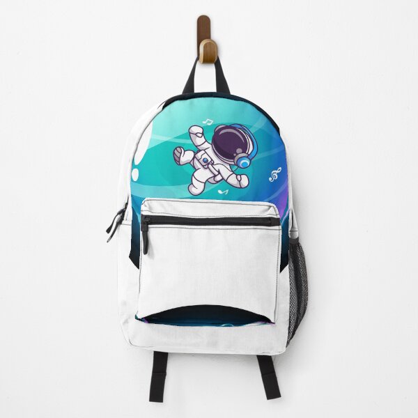 Item preview, Astronaut singing in a blue planet Fantasy planet designed and sold by badreddine00.