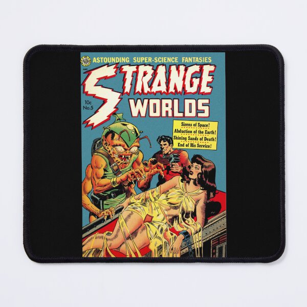Item preview, Strange Worlds Comic Pullover Hoodie designed and sold by saurelmosert.