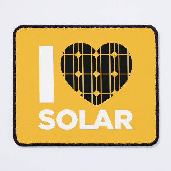 Item preview, I Love Solar (Yellow) designed and sold by Jarren Nylund.