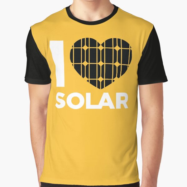Item preview, I Love Solar (Yellow) designed and sold by Jarren Nylund.