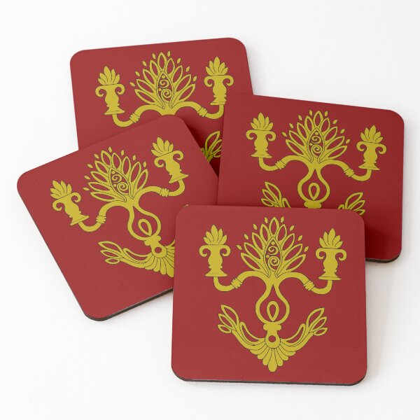 Item preview,  Mirlam version 2 gold with black outline red designed and sold by Encie-Designs.
