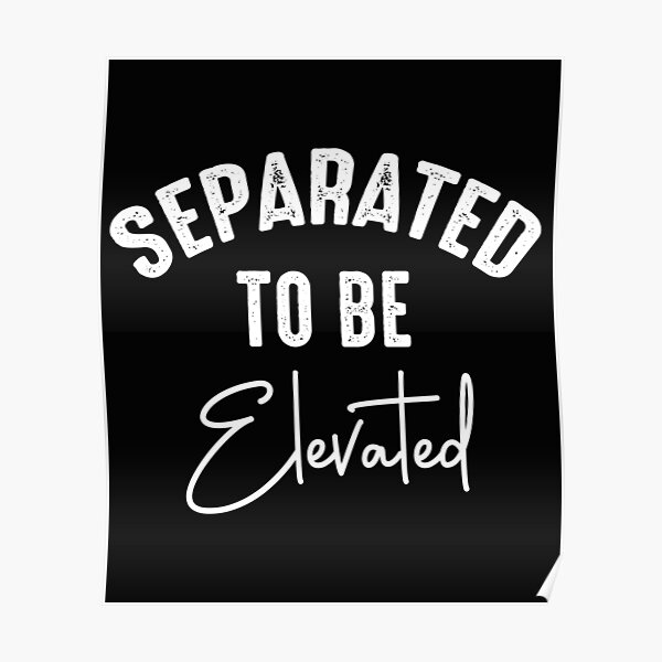 separated-to-be-elevated-poster-for-sale-by-charityiwuchuku-redbubble