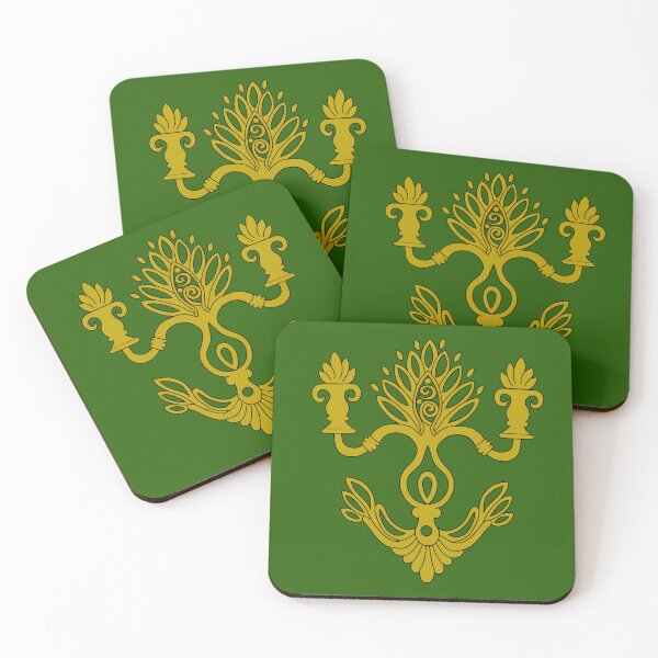 Item preview,  Mirlam version 2 gold with black outline green designed and sold by Encie-Designs.
