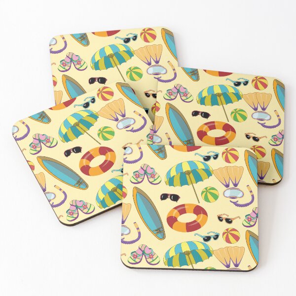 Item preview, Summer Beach Fun Pattern designed and sold by Ayesha Saleem.