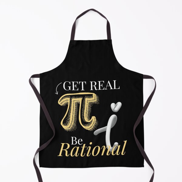 Item preview, Be Rational Get Real Funny Math Joke Statistics Pun designed and sold by Alieso.