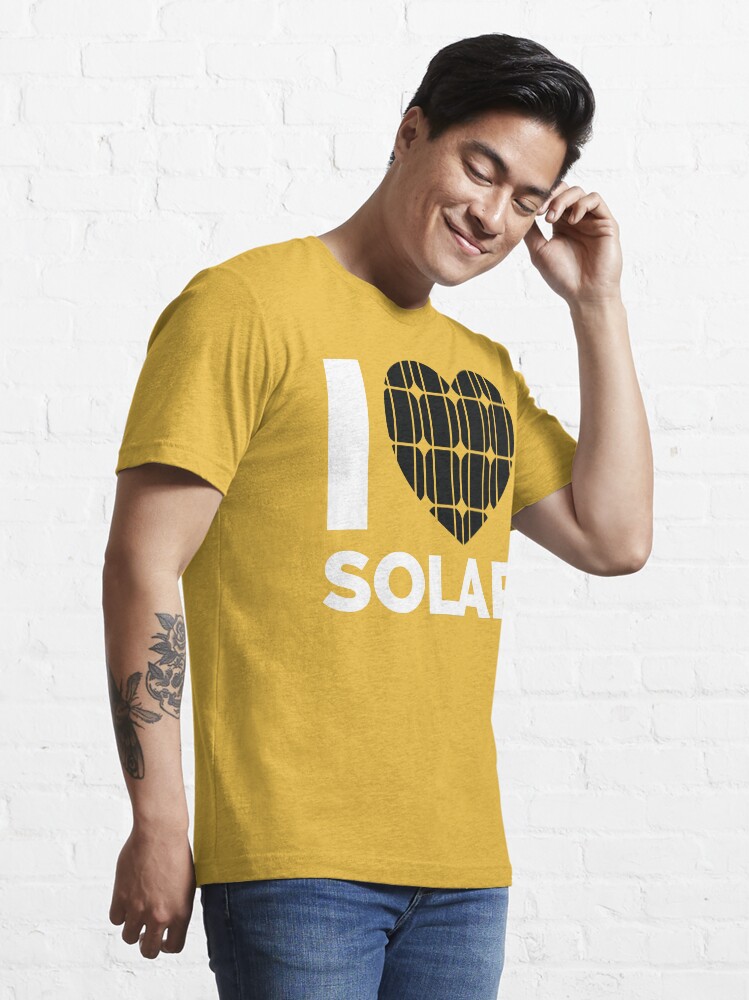 Solar yellow hot sale shirt