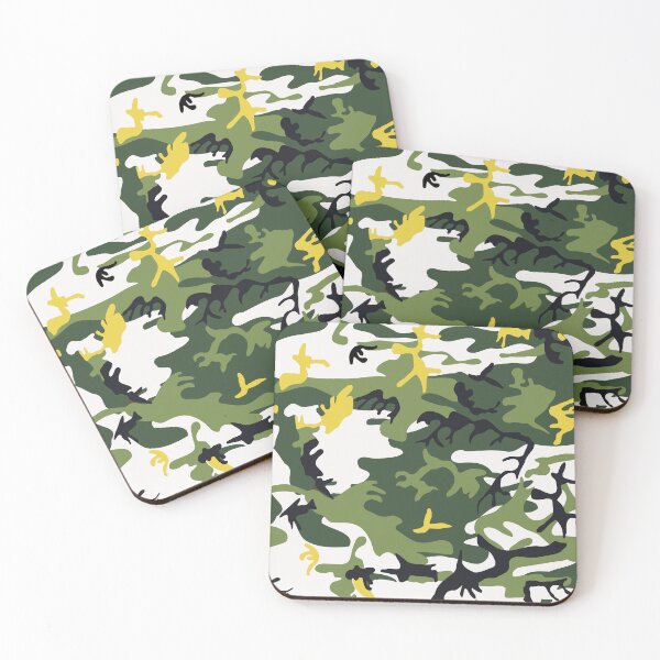 Item preview, Fashionable White Camouflage designed and sold by BritishFashion.