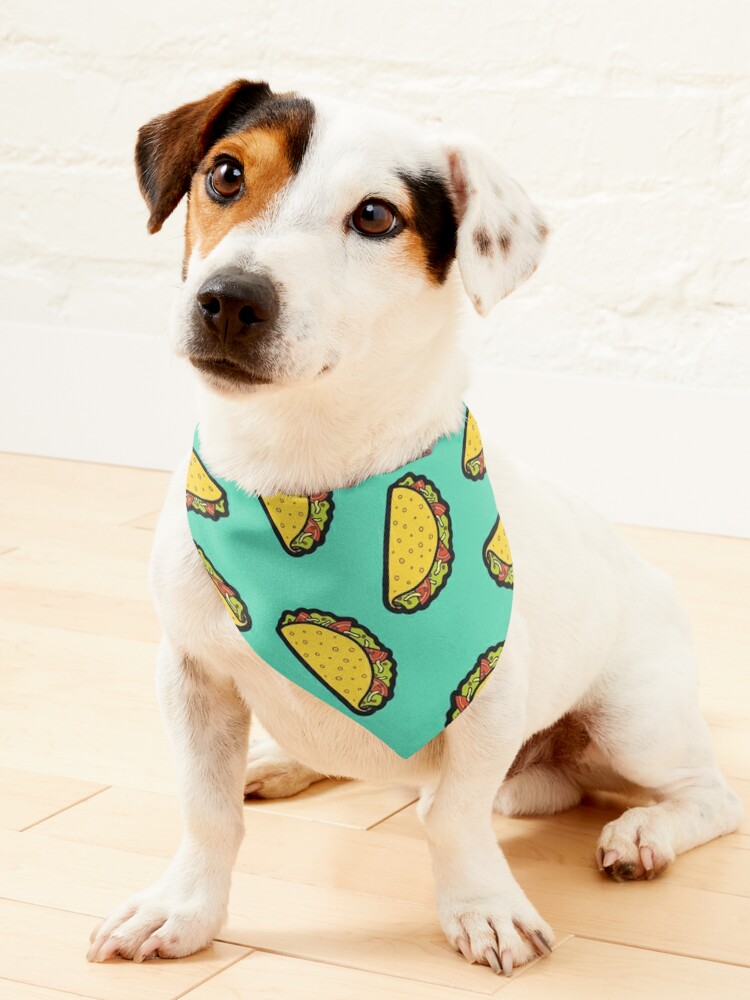 Pet Bandana, It's Taco Time! designed and sold by evannave