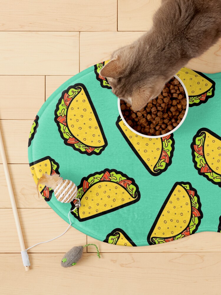 Alternate view of It's Taco Time! Pet Mat