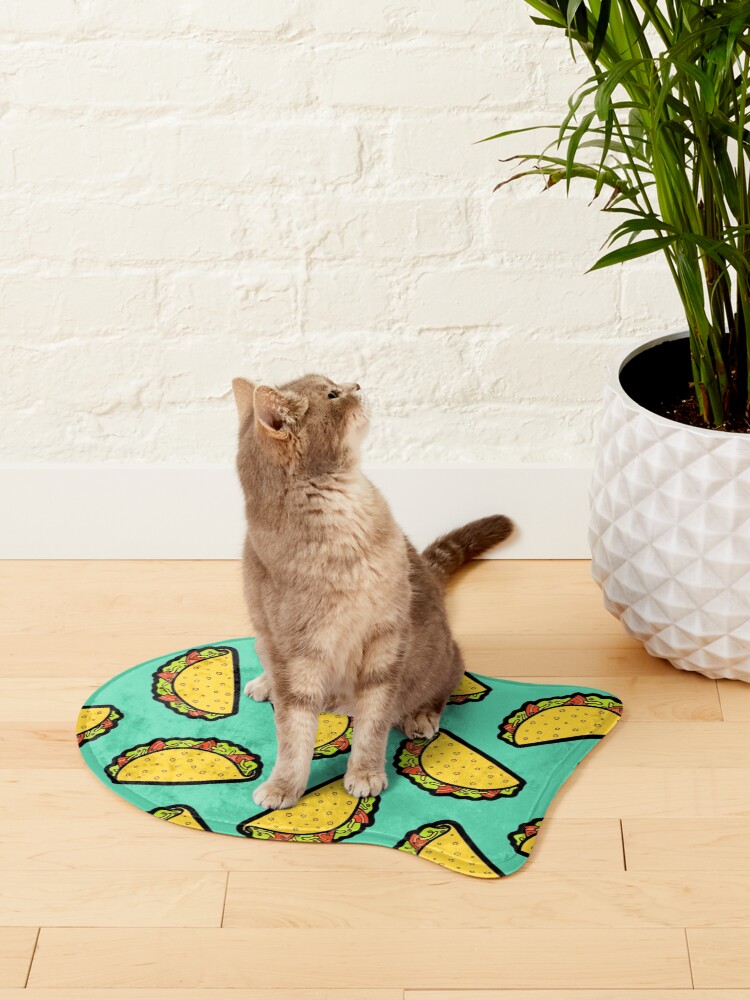 Alternate view of It's Taco Time! Pet Mat