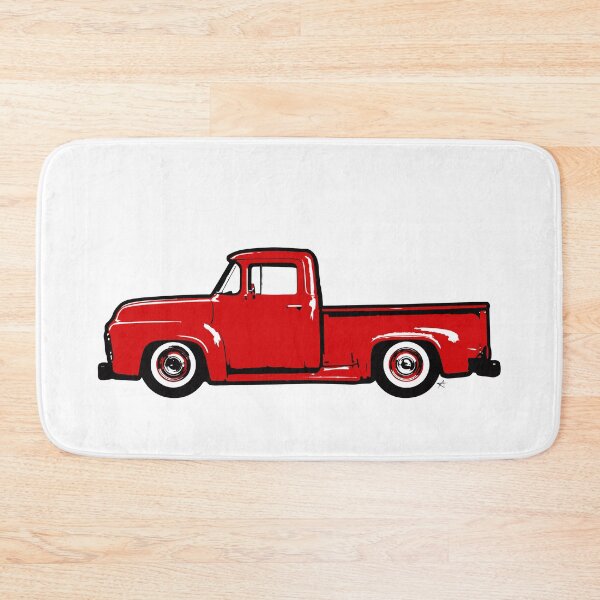 Item preview, Red 50s F Truck designed and sold by MandyCarsArts.