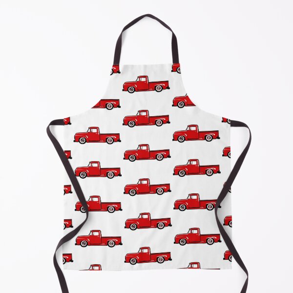 Item preview, Red 50s F Truck designed and sold by MandyCarsArts.