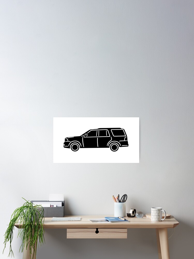 Thumbnail 2 von 3, Poster, Lincoln Navigator 2003 designt und verkauft von AutoClub.