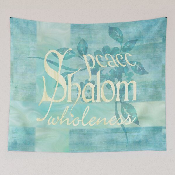 Item preview, Shalom in Blue designed and sold by Susan Woolley.