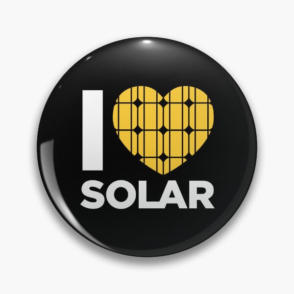 Item preview, I Love Solar (Black) designed and sold by Jarren Nylund.