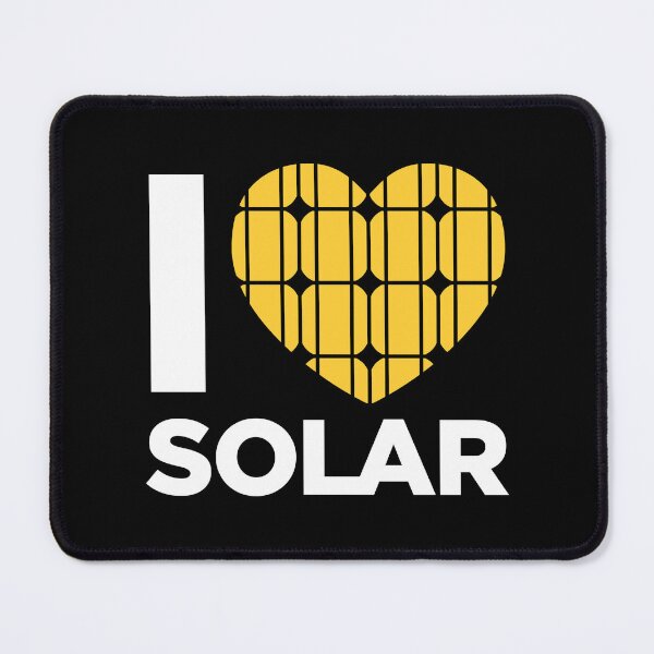 Item preview, I Love Solar (Black) designed and sold by Jarren Nylund.