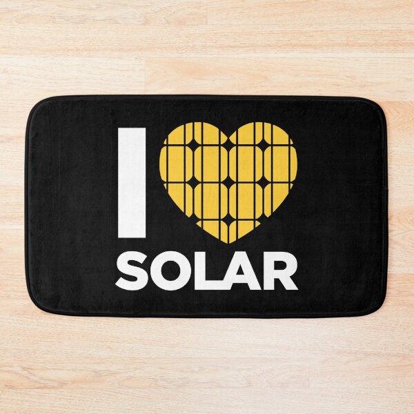 Item preview, I Love Solar (Black) designed and sold by Jarren Nylund.
