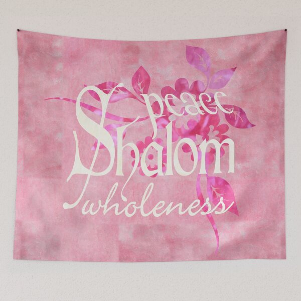 Item preview, Shalom in Pink designed and sold by Susan Woolley.