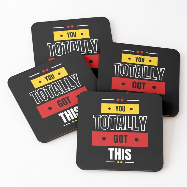 Item preview, You Totally Got This Motivational Quote designed and sold by Alieso.