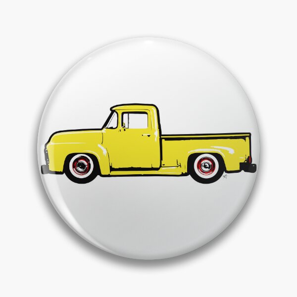 Item preview, Yellow 50s F Truck designed and sold by MandyCarsArts.