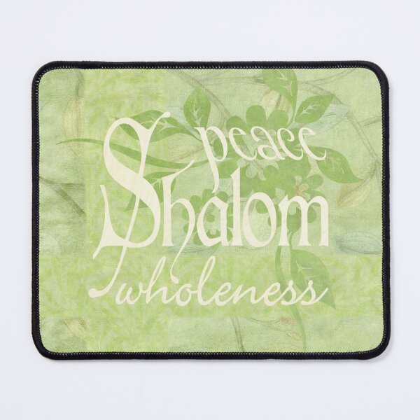 Item preview, Shalom in Soft Green designed and sold by Susan Woolley.