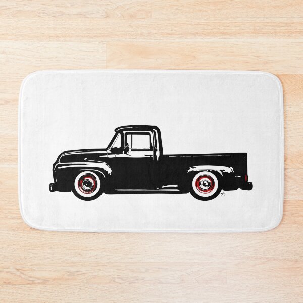 Item preview, Black 50s F Truck designed and sold by MandyCarsArts.