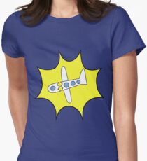 Villainous Dr. Flug Shirt Design Fitted T-Shirt