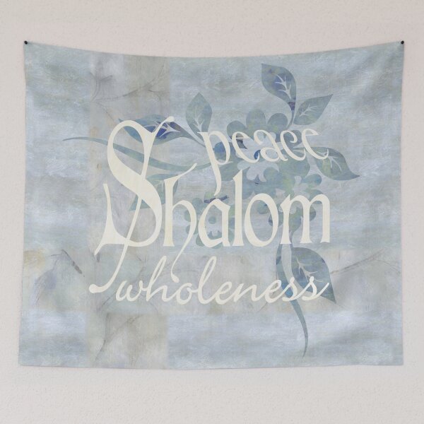 Item preview, Shalom in Soft Greys designed and sold by Susan Woolley.