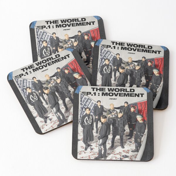 Item preview, ATEEZ "THE WORLD EP.1 : MOVEMENT GUERRILLA" designed and sold by HaloHaloShine.