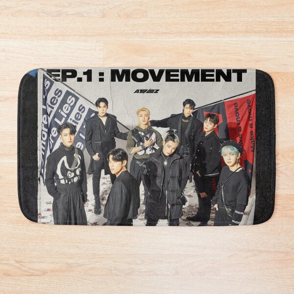 Item preview, ATEEZ "THE WORLD EP.1 : MOVEMENT GUERRILLA" designed and sold by HaloHaloShine.