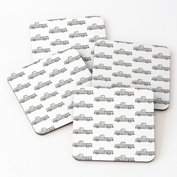 Item preview, Grey 50s F Truck designed and sold by MandyCarsArts.
