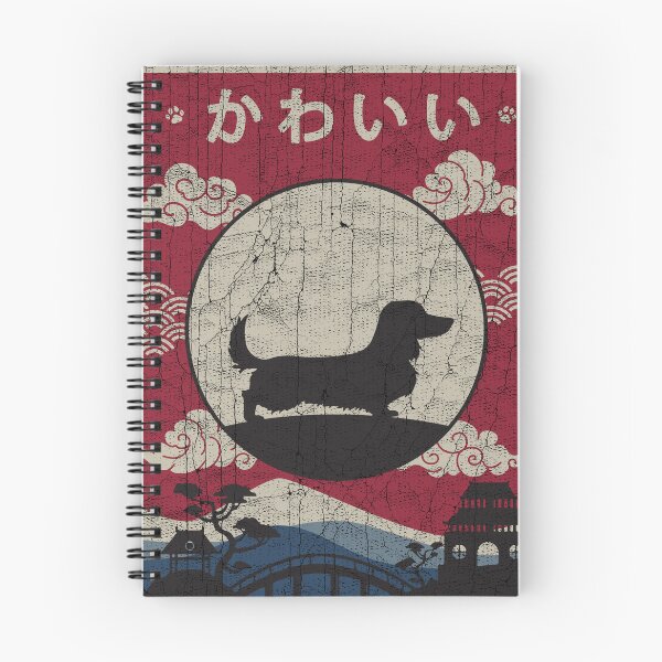 Item preview, Japanese Long Haired Dachshund Kawaii designed and sold by rafaeltto.