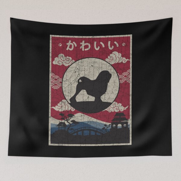 Item preview, Japanese Lowchen Kawaii designed and sold by rafaeltto.