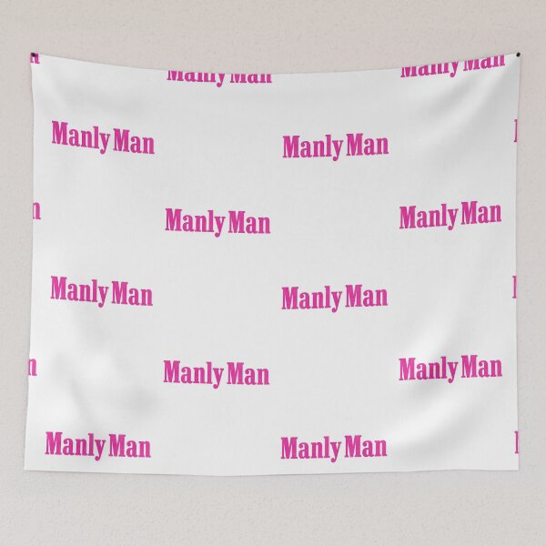 Item preview, Pink manly man distressed vintage designed and sold by Captain-Jackson.