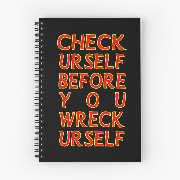 Item preview, Check Yourself Before You Wreck Yourself designed and sold by holliesapparel.