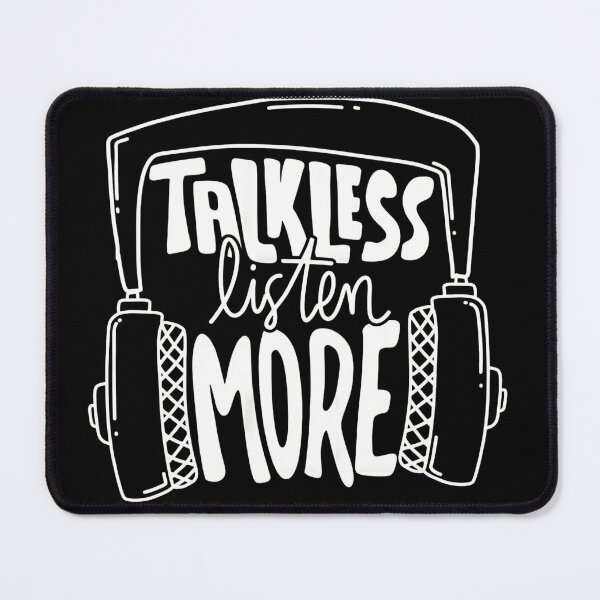 Item preview, Talk Less Listen More designed and sold by KingsManKind.