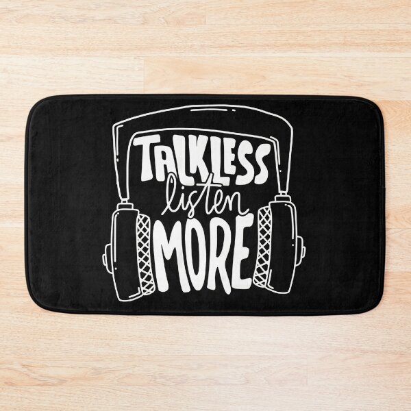Item preview, Talk Less Listen More designed and sold by KingsManKind.
