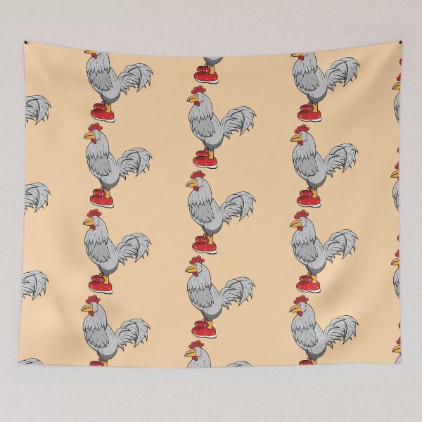Item preview, White Chicken With Shoes designed and sold by ETVdesign.