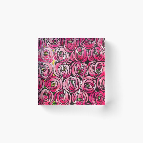 Aperçu de l'œuvre Floral pattern by Charles Rennie Mackintosh créée et vendue par Vintage Designs +.
