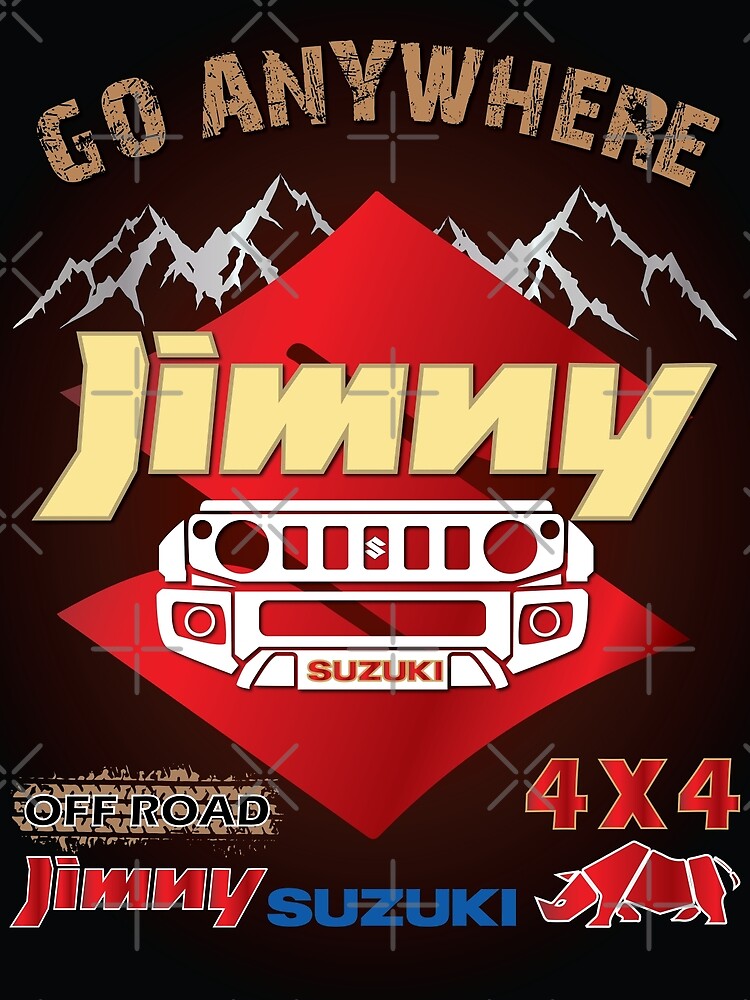 "Suzuki Jimny Logo" Poster for Sale by MOON--STONE | Redbubble